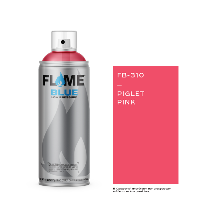 Spray Flame Blue 400ml, Piglet Pink